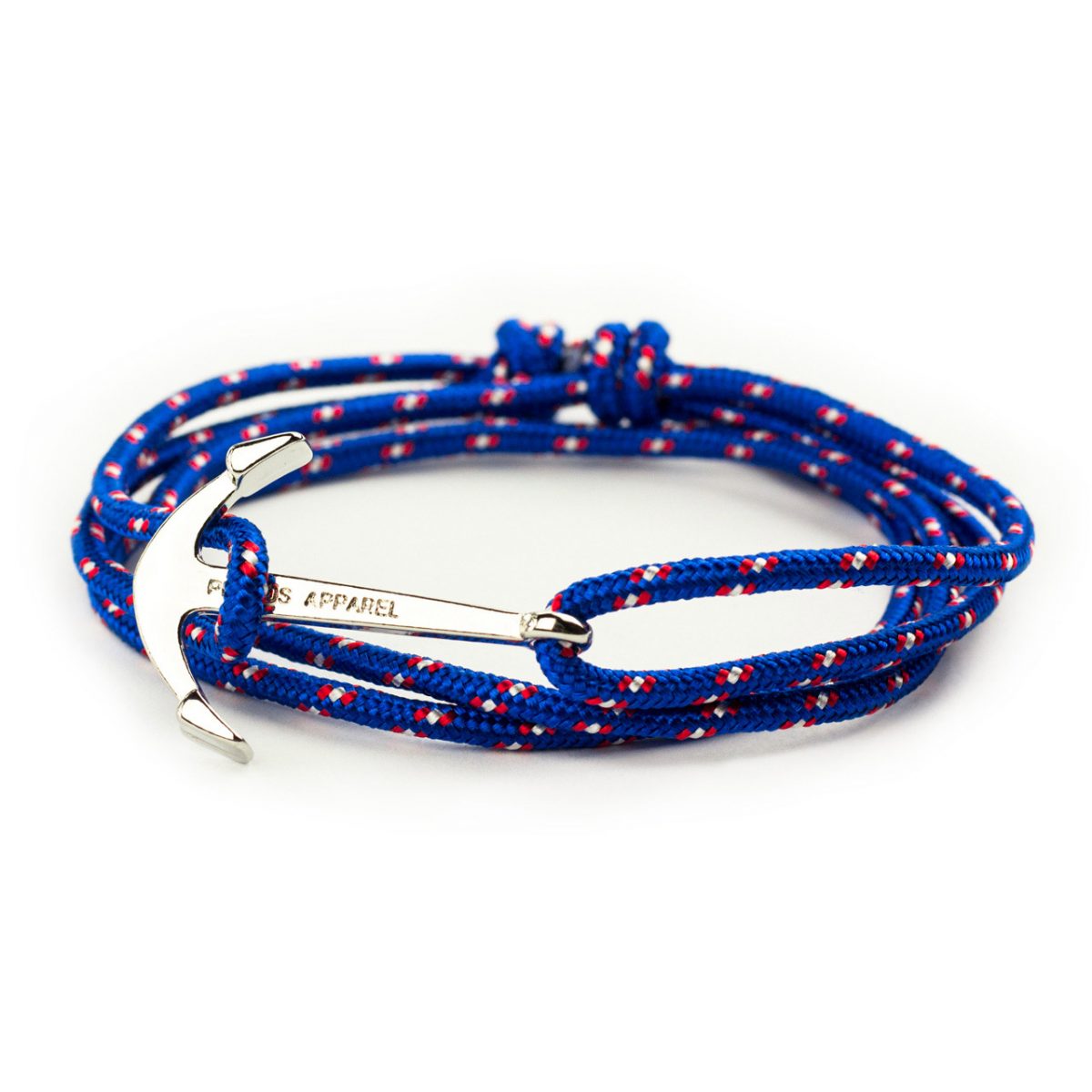 Royal Blue Anchor Bracelet | Pharos Apparel